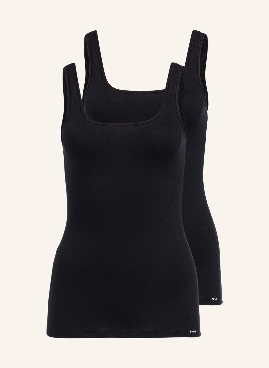 Skiny 2er-Pack Tops Advantage Cotton schwarz Skiny 2er-Pack Tops Advantage Cotton schwarz von SKINY