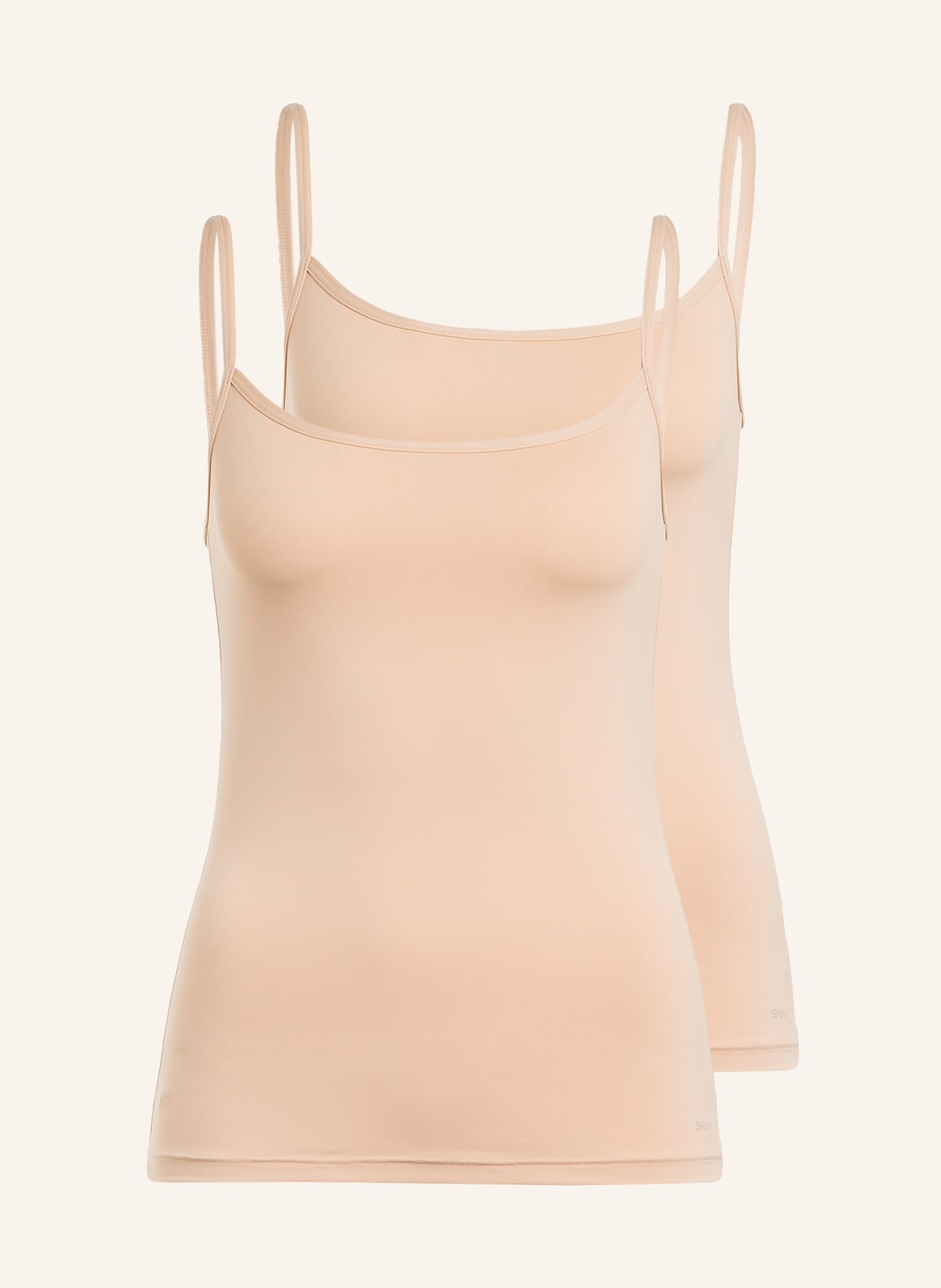 Skiny 2er-Pack Tops Advantage Micro beige Skiny 2er-Pack Tops Advantage Micro beige von SKINY