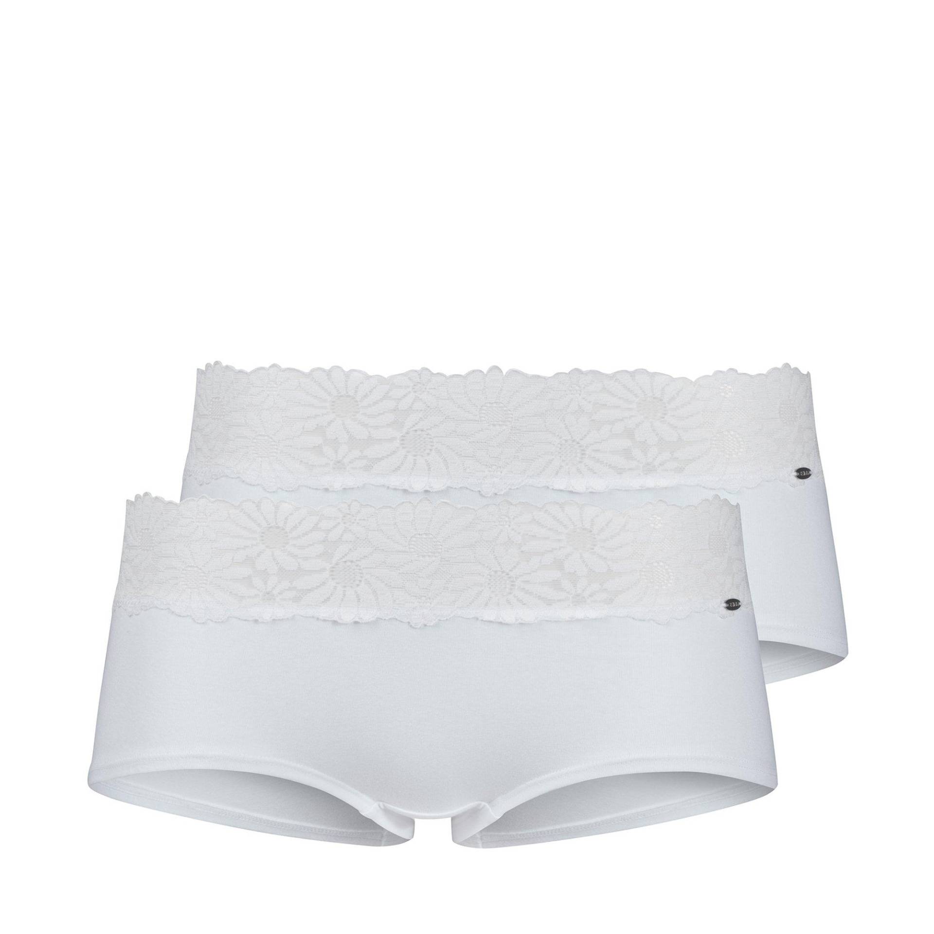 Duopack, Hipster Damen Weiss 36 von Skiny