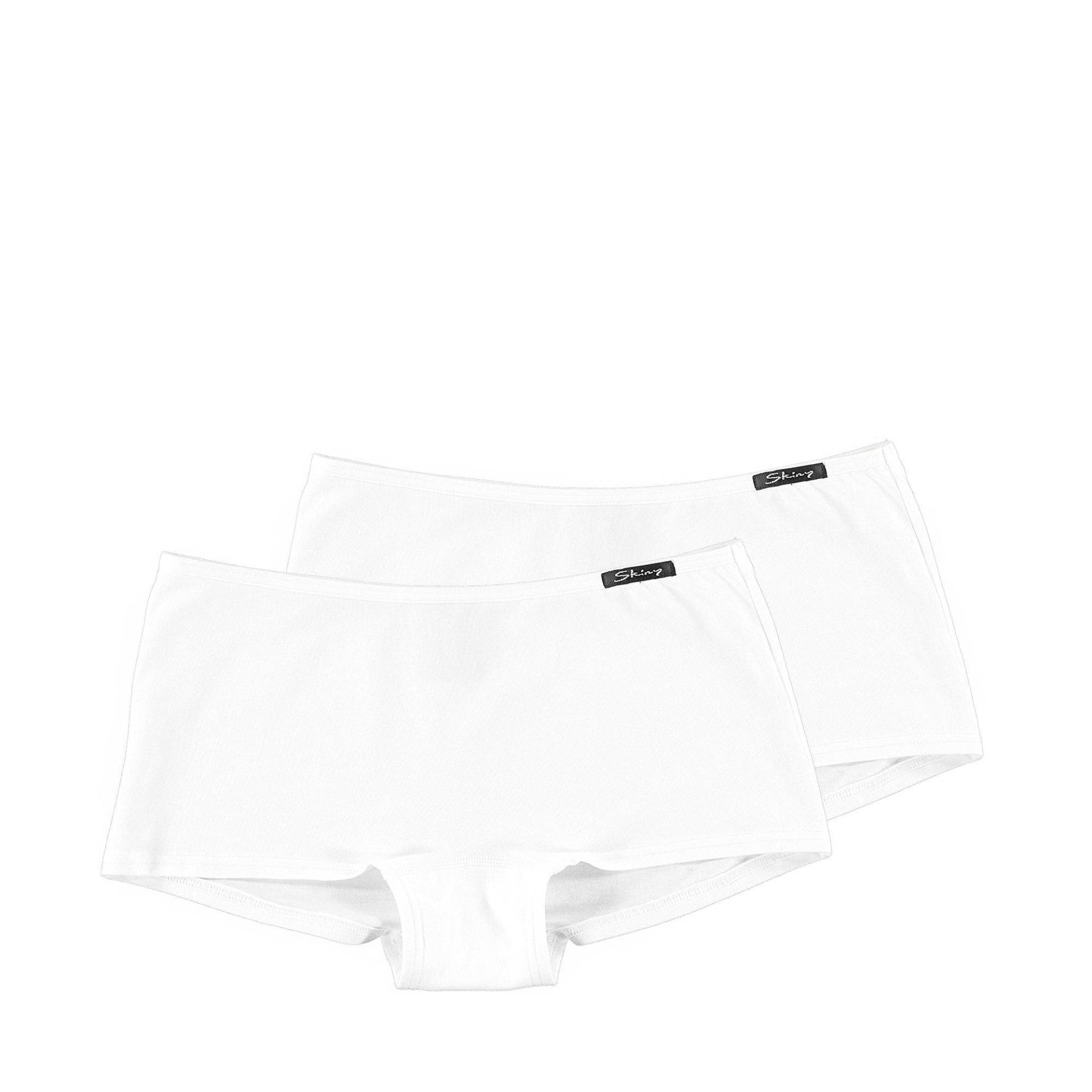 Duopack, Boxershorts Mädchen Weiss 176 von Skiny