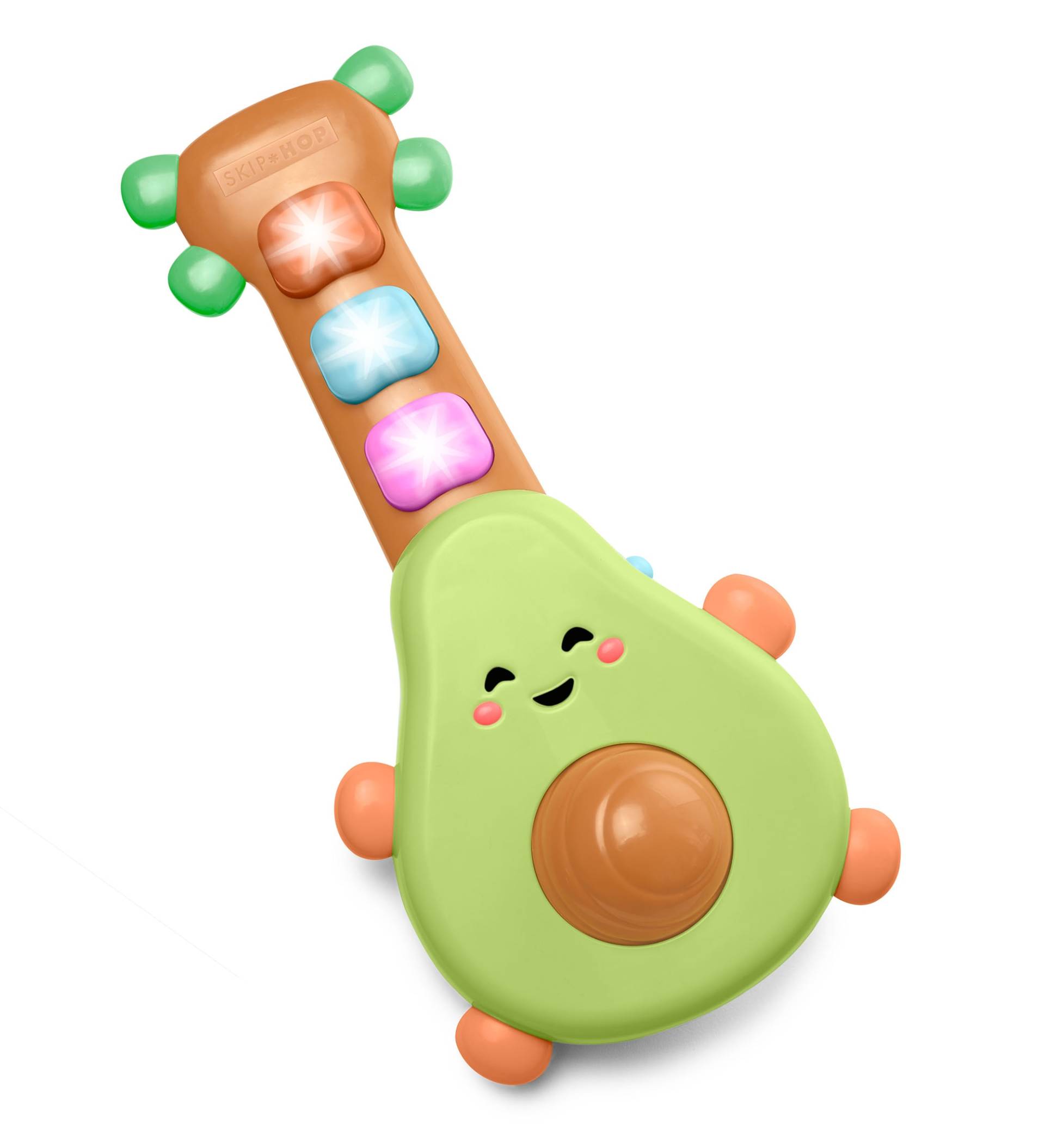 Skip Hop Spielzeug-Musikinstrument »Rock-A-Mole Avocado Gitarre« von Skip Hop