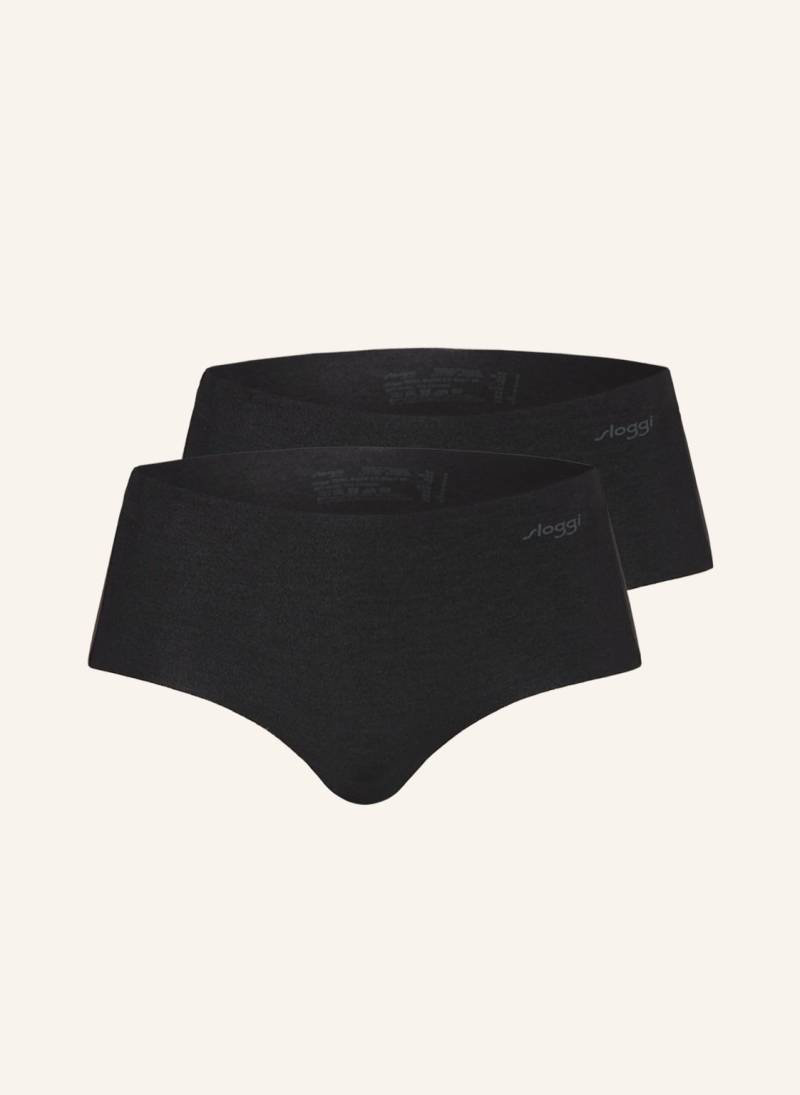 Sloggi 2er-Pack Taillenslips Zero Modal schwarz Sloggi 2er-Pack Taillenslips Zero Modal schwarz von Sloggi