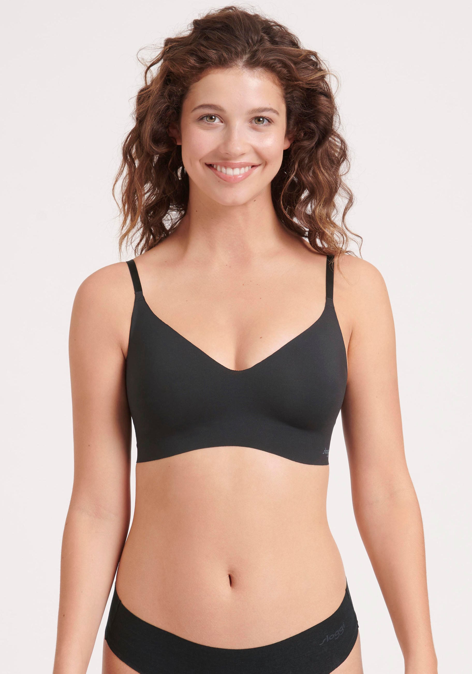 sloggi Bustier »ZERO Microfibre 2.0 Bralette«, ohne Bügel mit herausnehmbaren Pads von Sloggi