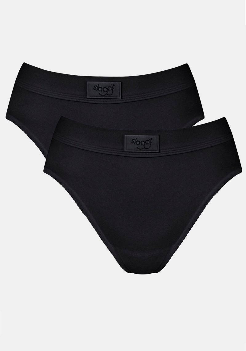 sloggi Slip »Double Comfort Tai 2P«, (2er Pack), doppellagiges Taillenband von Sloggi