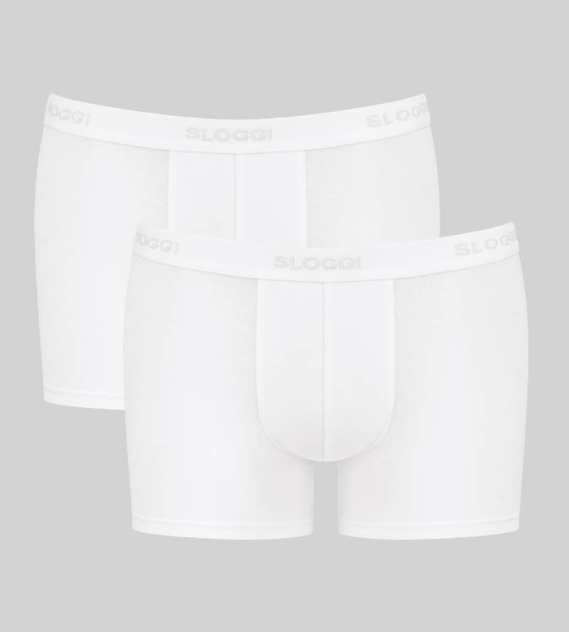 sloggi Retro Boxer »men 24/7 Short 2P«, (Packung, 2 St.) von sloggi