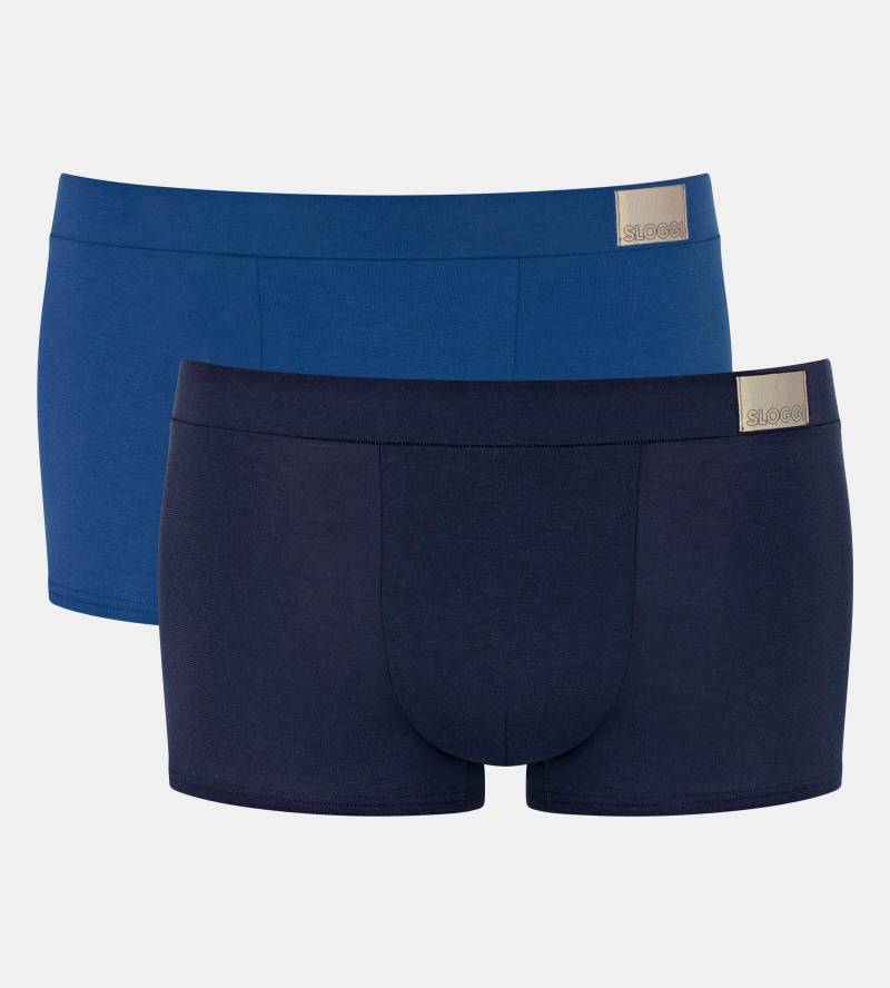 sloggi Retro Pants »men GO Natural Hipster C2P«, (Packung, 2 St., 2er Pack), Lässig, bequeme Basics von sloggi