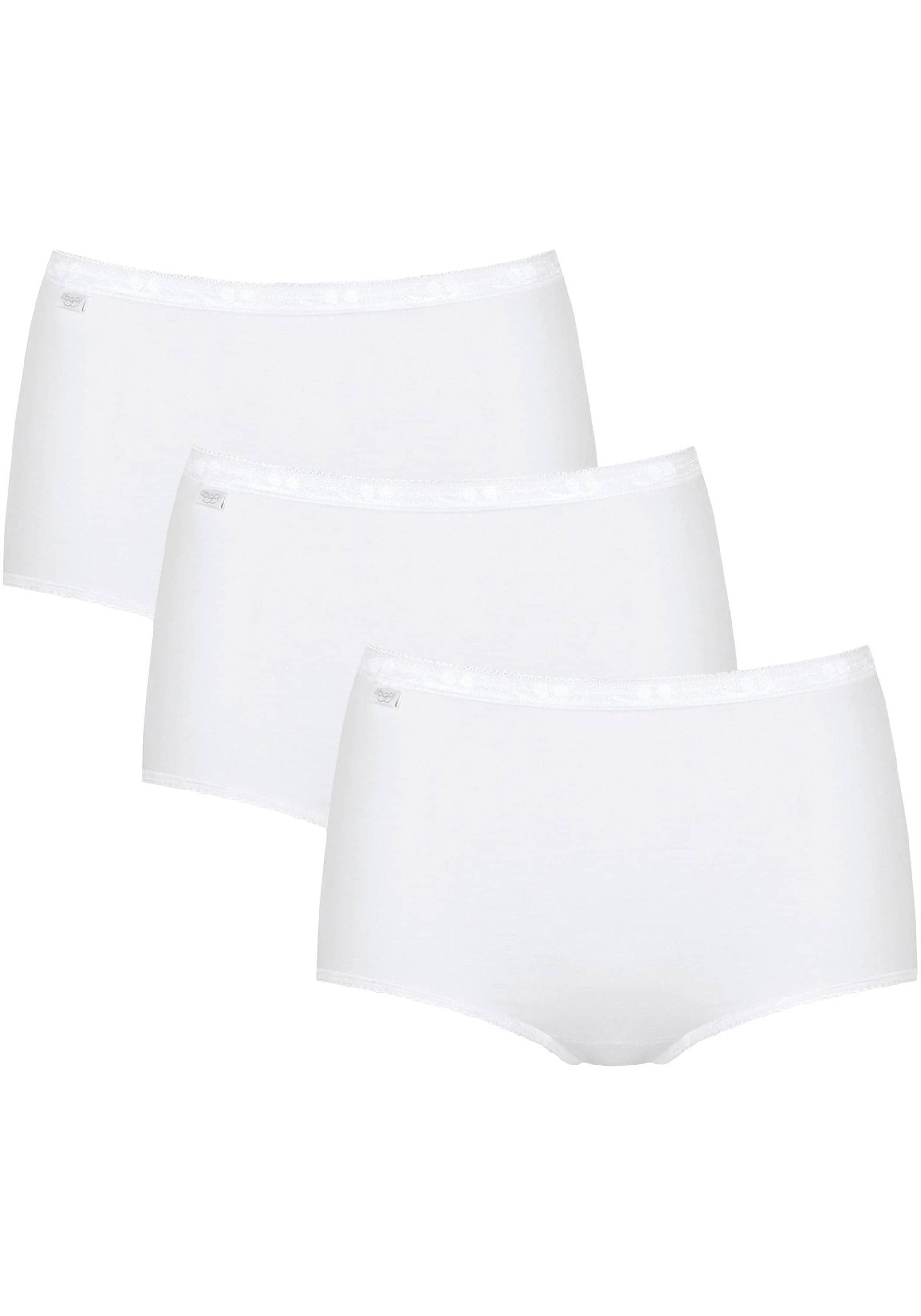 sloggi Slip »Basic+ Maxi 3P«, (3er Pack), perfekter Sitz von Sloggi