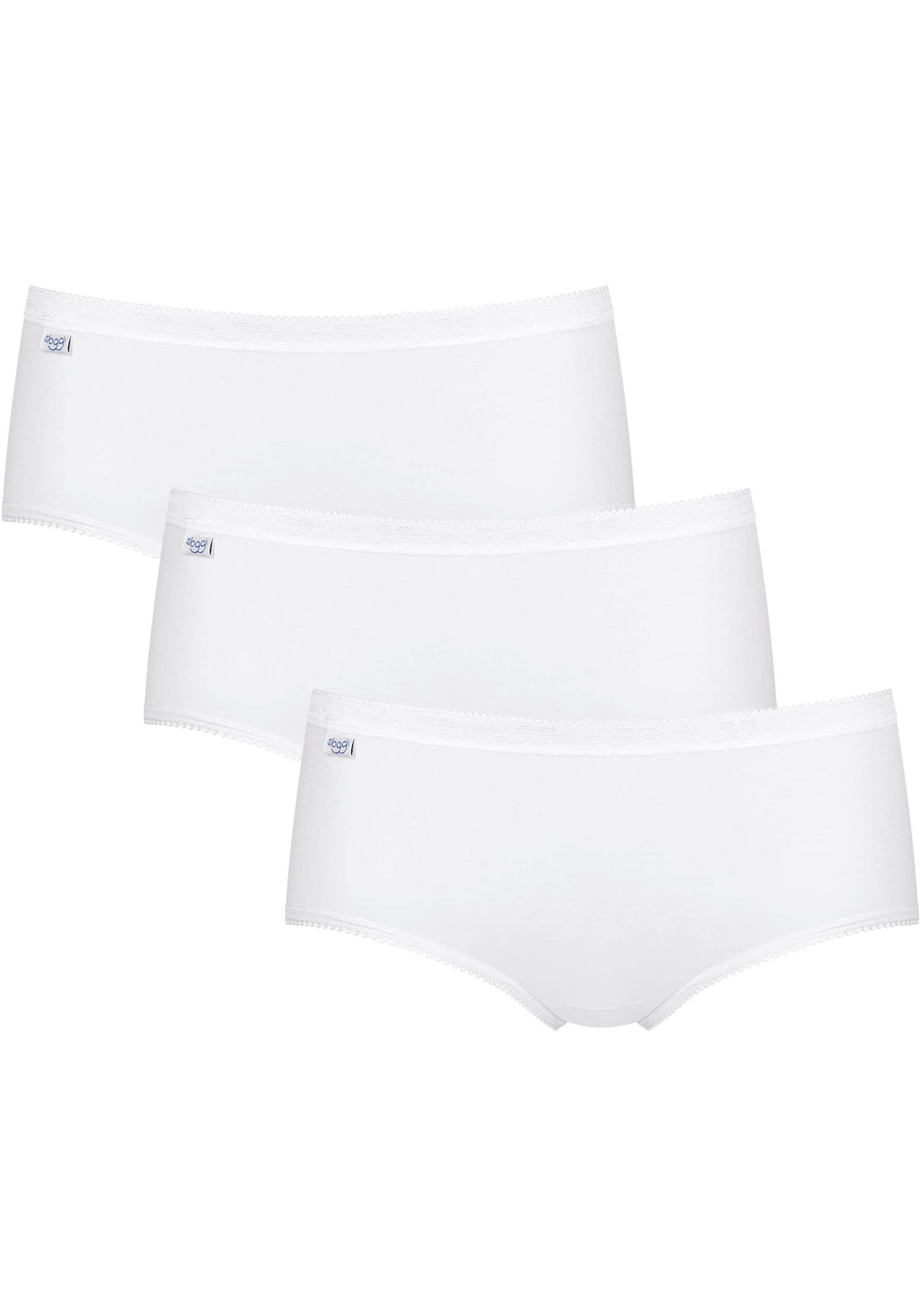 sloggi Slip »Basic+ Midi 3P«, (3er Pack), perfekter Sitz von Sloggi