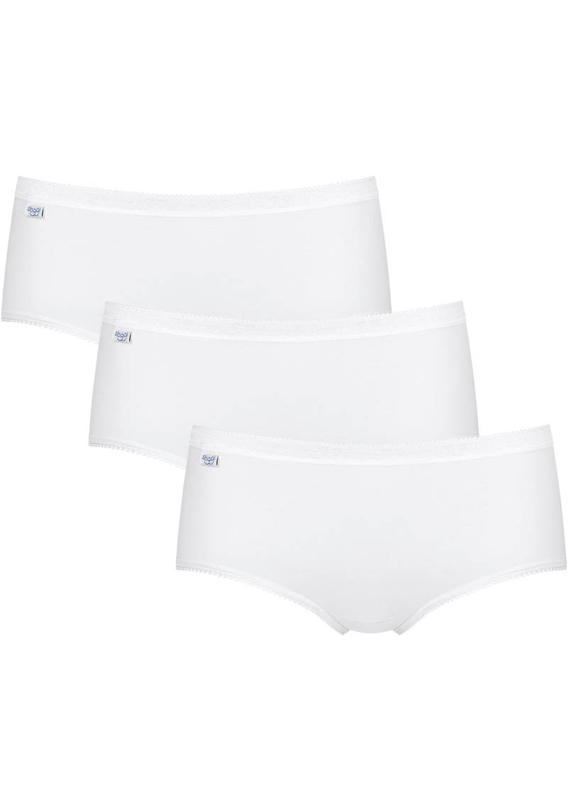 sloggi Slip »Basic+ Midi 3P«, (3er Pack), perfekter Sitz von Sloggi