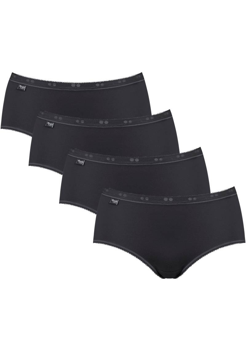 sloggi Slip »Basic+ Midi 4P«, (4er Pack), perfekter Sitz von Sloggi
