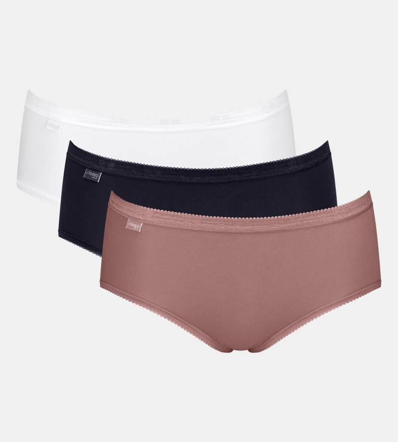 sloggi Slip »Basic+ Midi C3P«, (3er Pack), perfekter Sitz von Sloggi