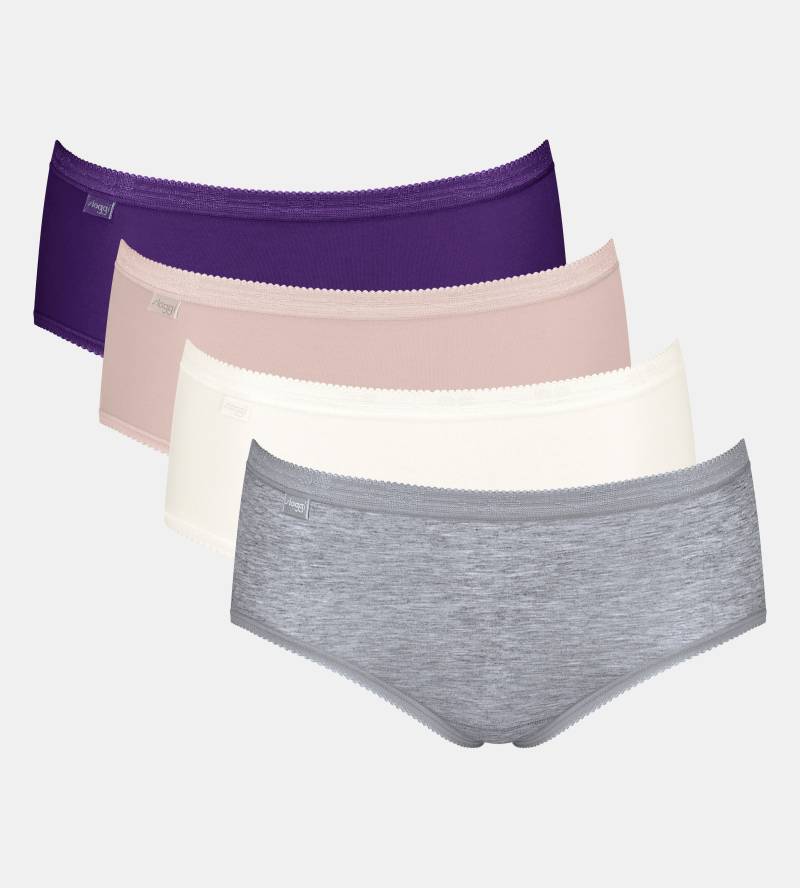 sloggi Slip »Basic+ Midi C4P«, (4er Pack), perfekter Sitz von Sloggi