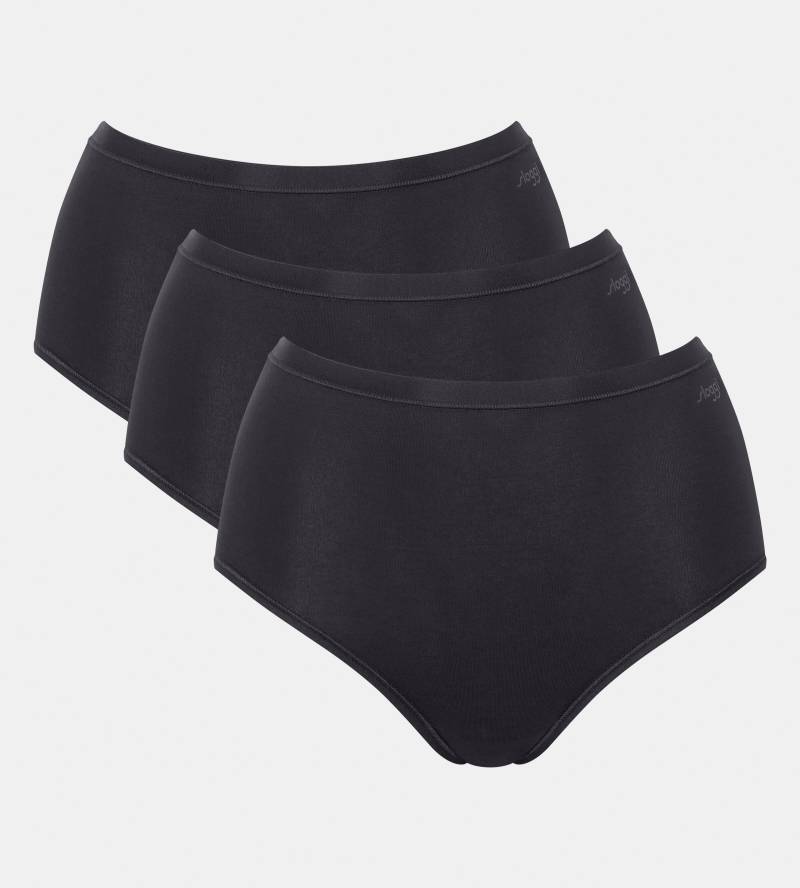 sloggi Slip »GO Daily Cotton Highwaist 3P«, (3er Pack), glanzeffekt Details von Sloggi