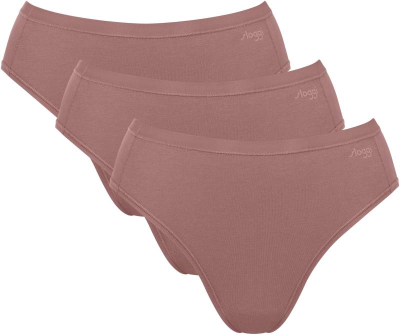 sloggi Slip »GO Daily Cotton Tai 3P«, (3er Pack), glanzeffekt Details von Sloggi