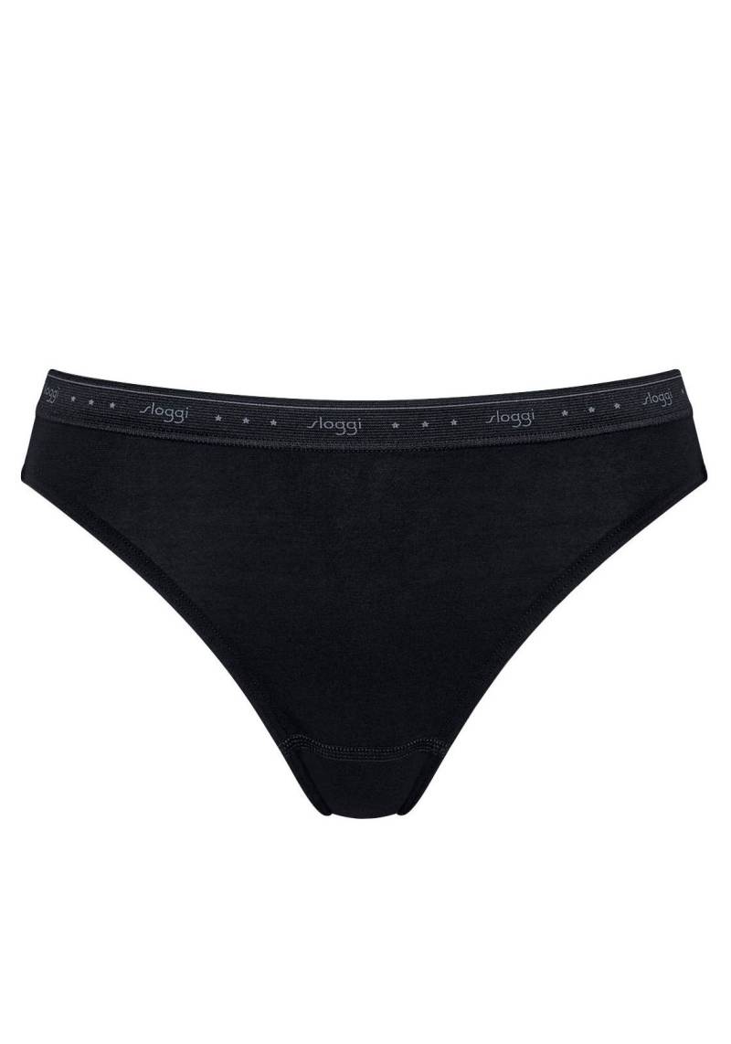 sloggi Tai-Slip »24/7 100 Tai 3P«, (3er Pack), elastischer Bund mit sloggi-Logo-Schriftzug von Sloggi