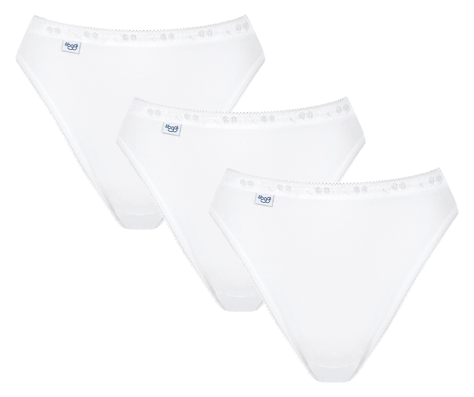 sloggi Tai-Slip »Basic+ Tai 3P«, (3er Pack), mit kleinen Zierborten von Sloggi