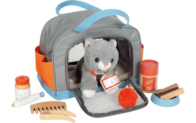 Small Foot Spielzeug-Arztkoffer »Katze«, Holzart: Linde, Schima, Pappel, Buche, Kiefer (China) von Small Foot