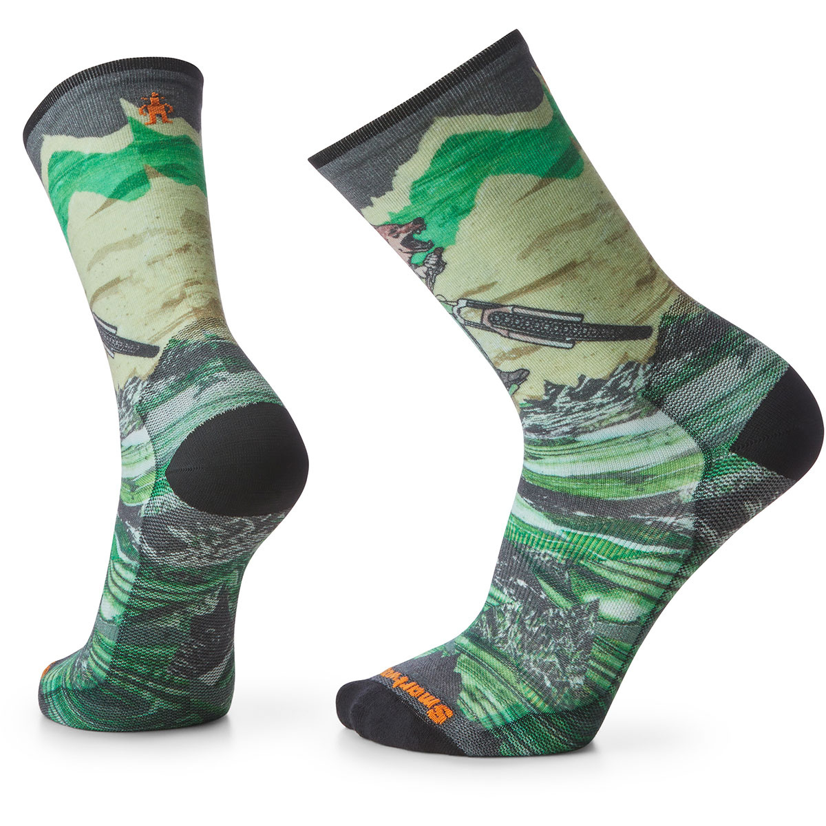 Smartwool Bike Zero Cushion Wolf Crew Socken von SmartWool