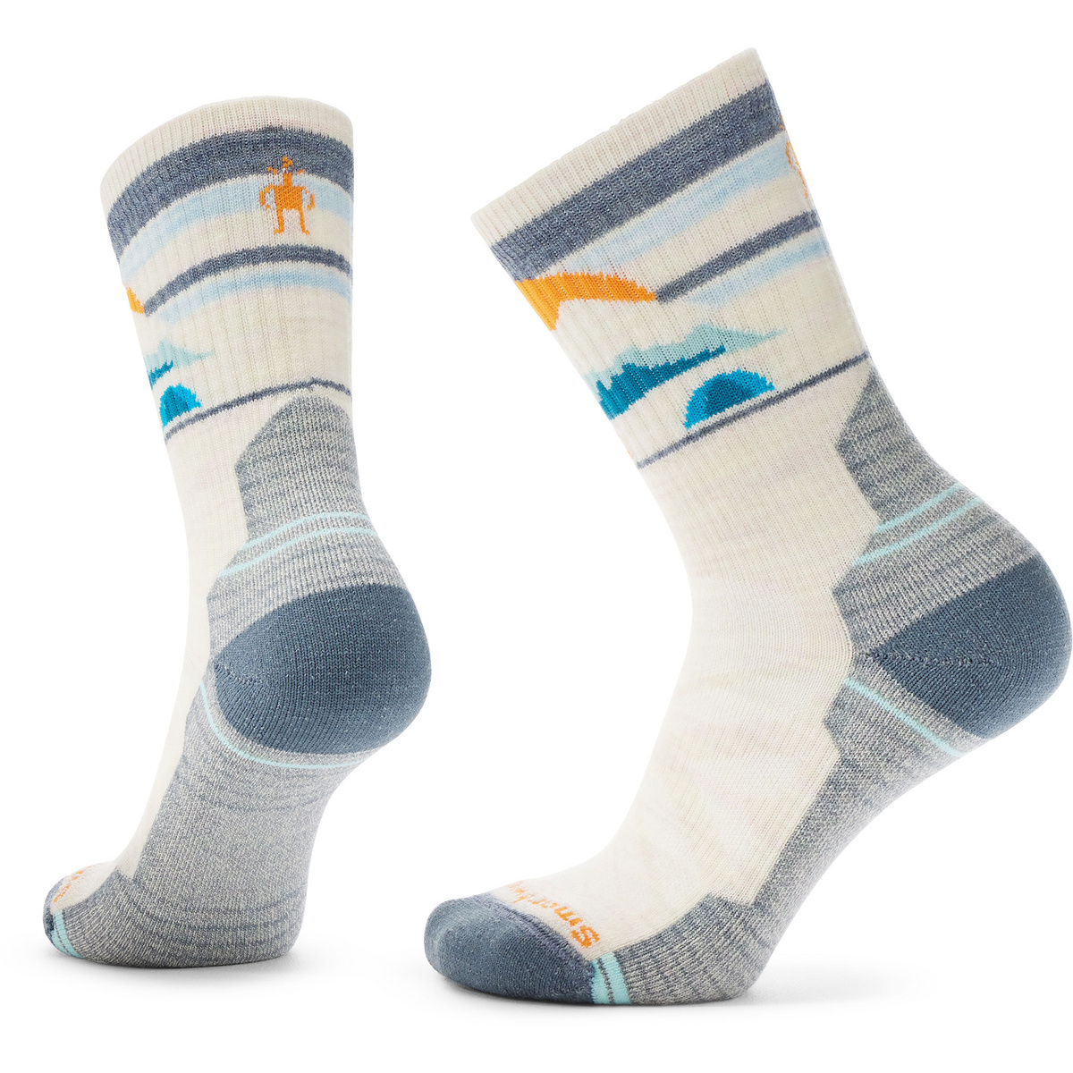 Smartwool Damen Hike Light New Pattern Crew Socken von SmartWool