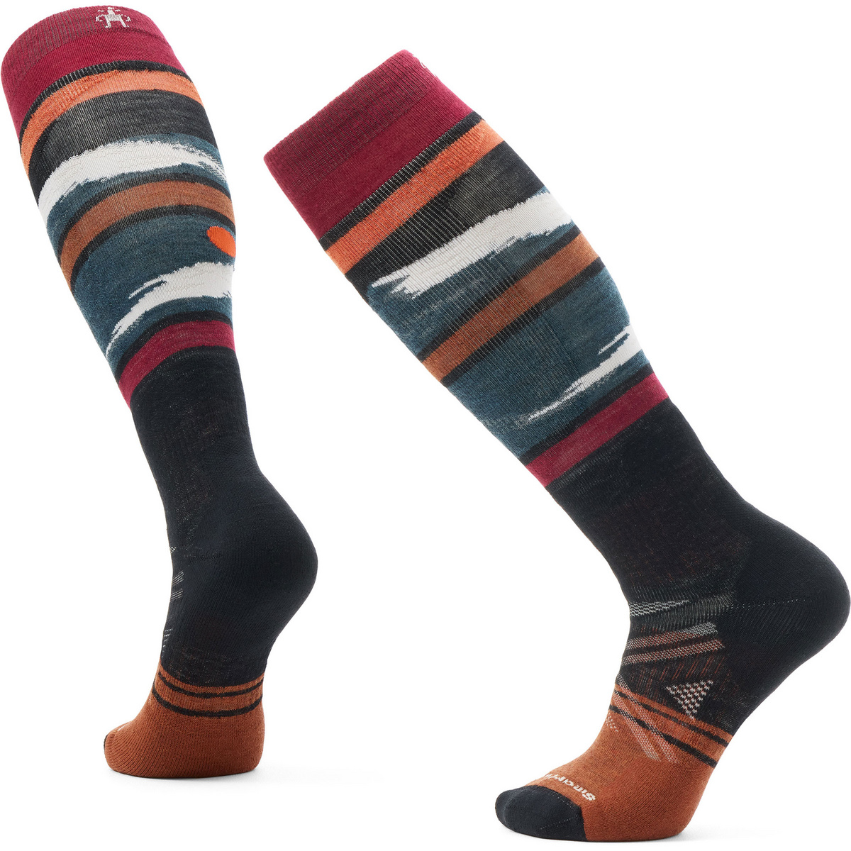 Smartwool Ski Full Midnight Ski Pattern OTC Socken Smartwool Ski Full Midnight Ski Pattern OTC Socken von SmartWool