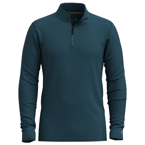 Smartwool - Classic All-Season Merino Base Layer 1/4 Zip Boxed - Merinounterwäsche Gr XXL blau von Smartwool