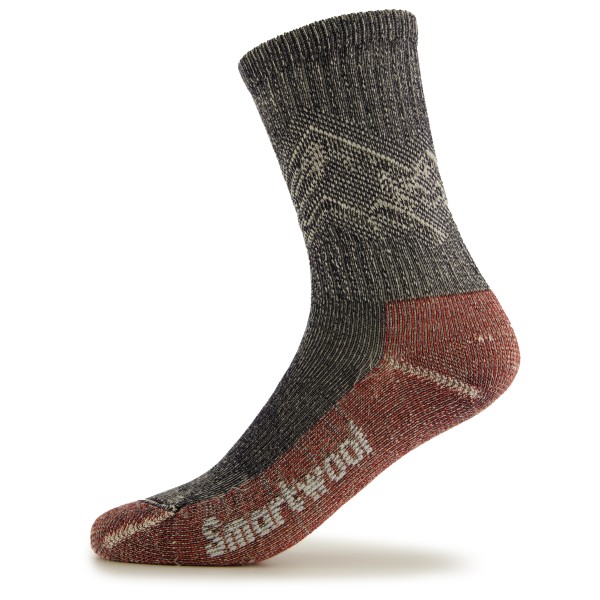 Smartwool - Classic Hike Light Cushion Mountain Pattern Crew - Wandersocken Gr L;M;S;XL bunt;grau von Smartwool