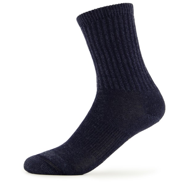 Smartwool - Classic Hike Light Cushion Solid Crew - Wandersocken Gr M blau von Smartwool