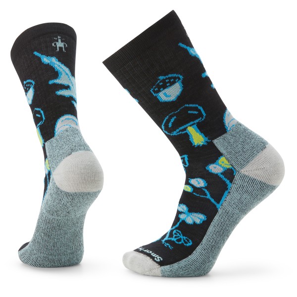 Smartwool - Evy Forest Loot Crew - Multifunktionssocken Gr L grau Smartwool - Evy Forest Loot Crew - Multifunktionssocken Gr L grau von Smartwool