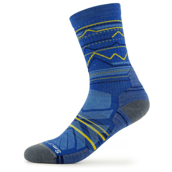 Smartwool - Hike Light Cushion Mountain Range Pattern Crew - Wandersocken Gr M blau Smartwool - Hike Light Cushion Mountain Range Pattern Crew - Wandersocken Gr M blau von Smartwool
