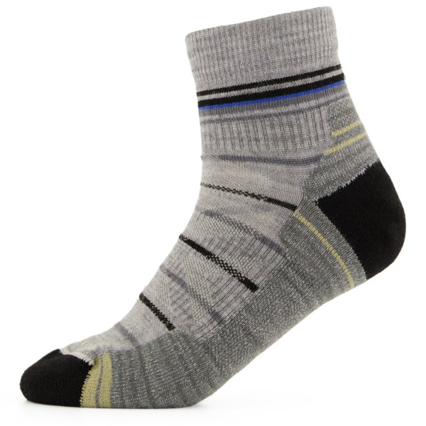 Smartwool - Hike Light Cushion Pattern Ankle - Wandersocken Gr L;M;XL grau von Smartwool