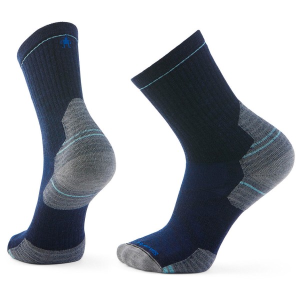 Smartwool - Hike Targeted Cushion Mid Crew Socks - Wandersocken Gr L blau von Smartwool