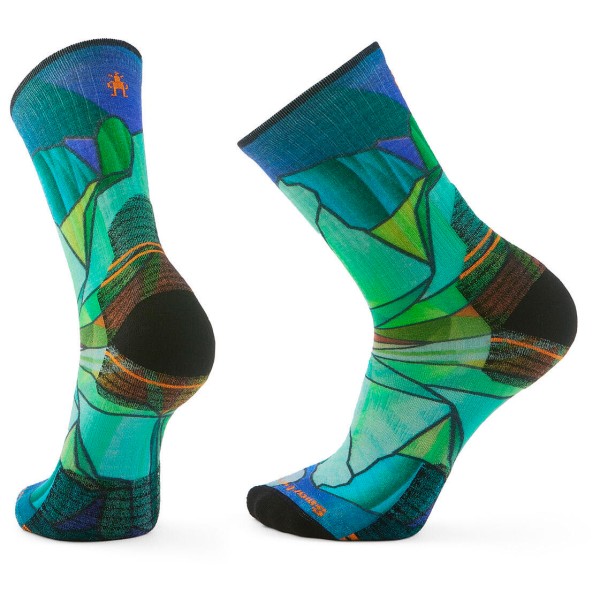 Smartwool - Hike Targeted Cushion Mirror Mountain Crew Socks - Wandersocken Gr M bunt Smartwool - Hike Targeted Cushion Mirror Mountain Crew Socks - Wandersocken Gr M bunt von Smartwool