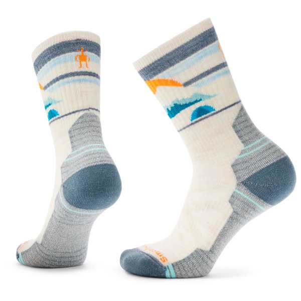 Smartwool - Women's Hike Light Cushion New Pattern Crew Socks - Wandersocken Gr L grau Smartwool - Women's Hike Light Cushion New Pattern Crew Socks - Wandersocken Gr L grau von Smartwool