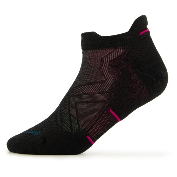 Smartwool - Women's  Run Targeted Cushion Low Ankle - Laufsocken Gr S schwarz von Smartwool