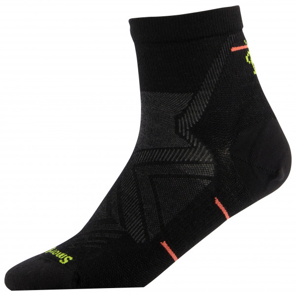 Smartwool - Women's Run Zero Cushion Ankle - Laufsocken Gr L schwarz von Smartwool