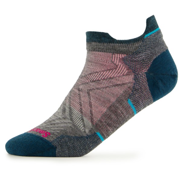 Smartwool - Women's Run Zero Cushion Low Ankle - Laufsocken Gr M bunt von Smartwool