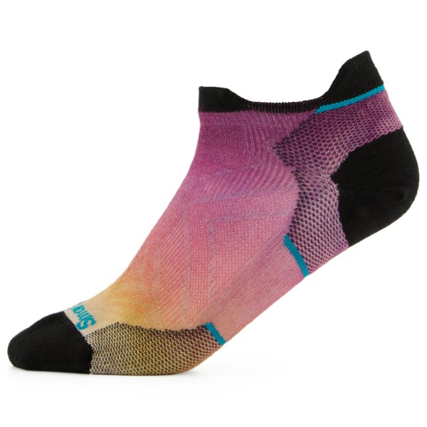 Smartwool - Women's Run Zero Cushion Ombre Print Low Ankle - Laufsocken Gr L;M;S bunt Smartwool - Women's Run Zero Cushion Ombre Print Low Ankle - Laufsocken Gr L;M;S bunt von Smartwool