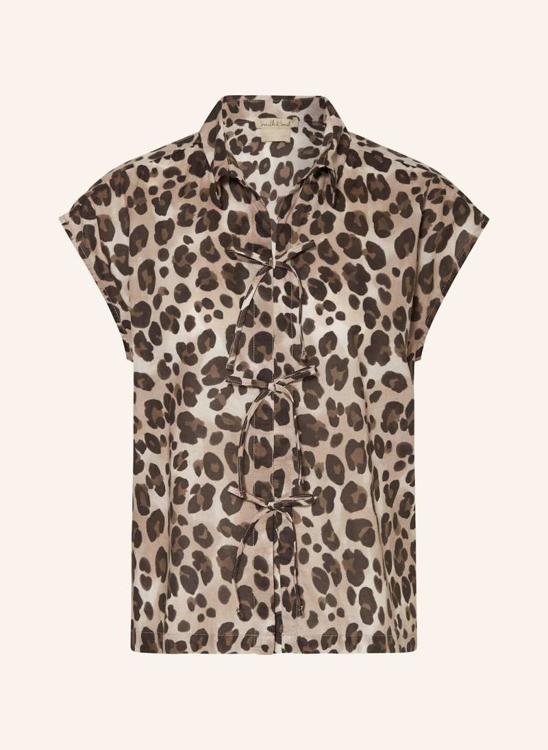 Smith & Soul Bluse braun von Smith & Soul