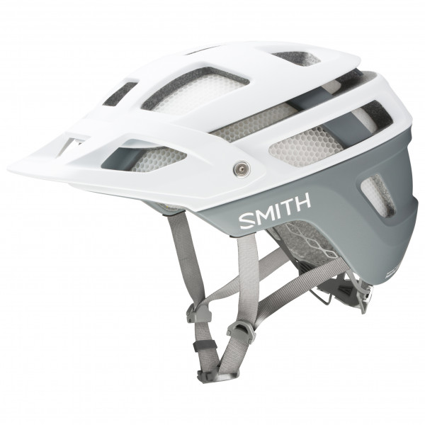 Smith - Forefront 2 MIPS - Velohelm Gr 51-55 cm - S grau/weiß von Smith