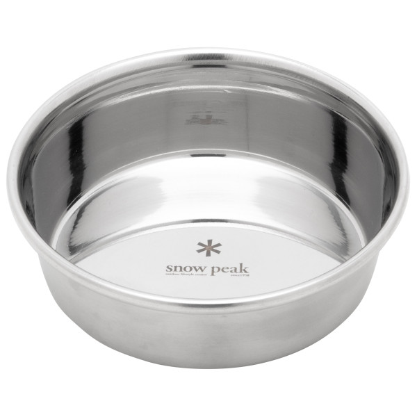 Snow Peak - Dog Food Bowl - Hundezubehör Gr L metallic von Snow Peak