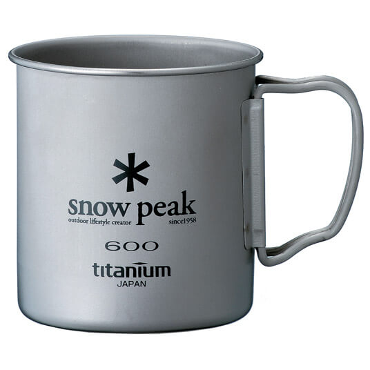 Snow Peak - Titanium Single Cup - Tasse Gr 450 ml;600 ml blau;grau;grün;lila von Snow Peak