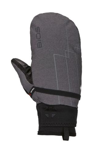 Snowlife BIOS Groove Cap Skihandschuh - black/graphite (Grösse: LL) von Snowlife