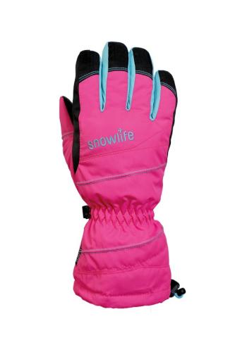 Snowlife Lucky GTX Kinder Skihandschuh - pink/blue (Grösse: JL) von Snowlife