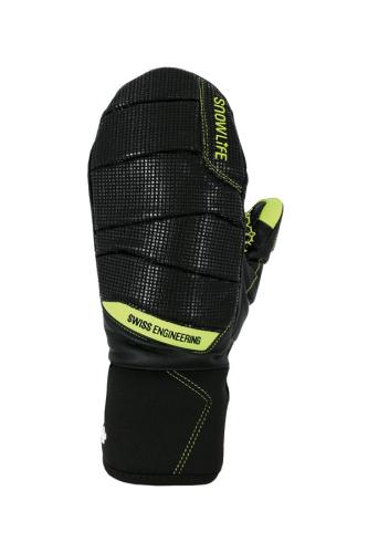 Snowlife JR Race Mitten - black/green (Grösse: JM) von Snowlife