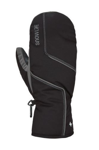 Snowlife Spark Mitten Skihandschuh - black/graphite (Grösse: LL) von Snowlife