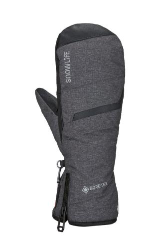 Snowlife Super GTX Primaloft Mitten Skihandschuh - grey/melange (Grösse: LM) von Snowlife