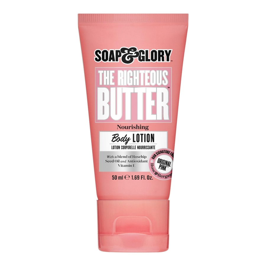 Soap & Glory Original Pink Soap & Glory Original Pink Mini The Righteous Butter Lotion bodylotion 50.0 ml Soap & Glory Original Pink Soap & Glory Original Pink Mini The Righteous Butter Lotion bodylotion 50.0 ml von Soap & Glory