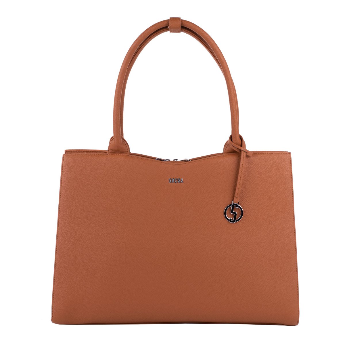 Businessbag Straight Line 14"-15.6", Cognac von Socha