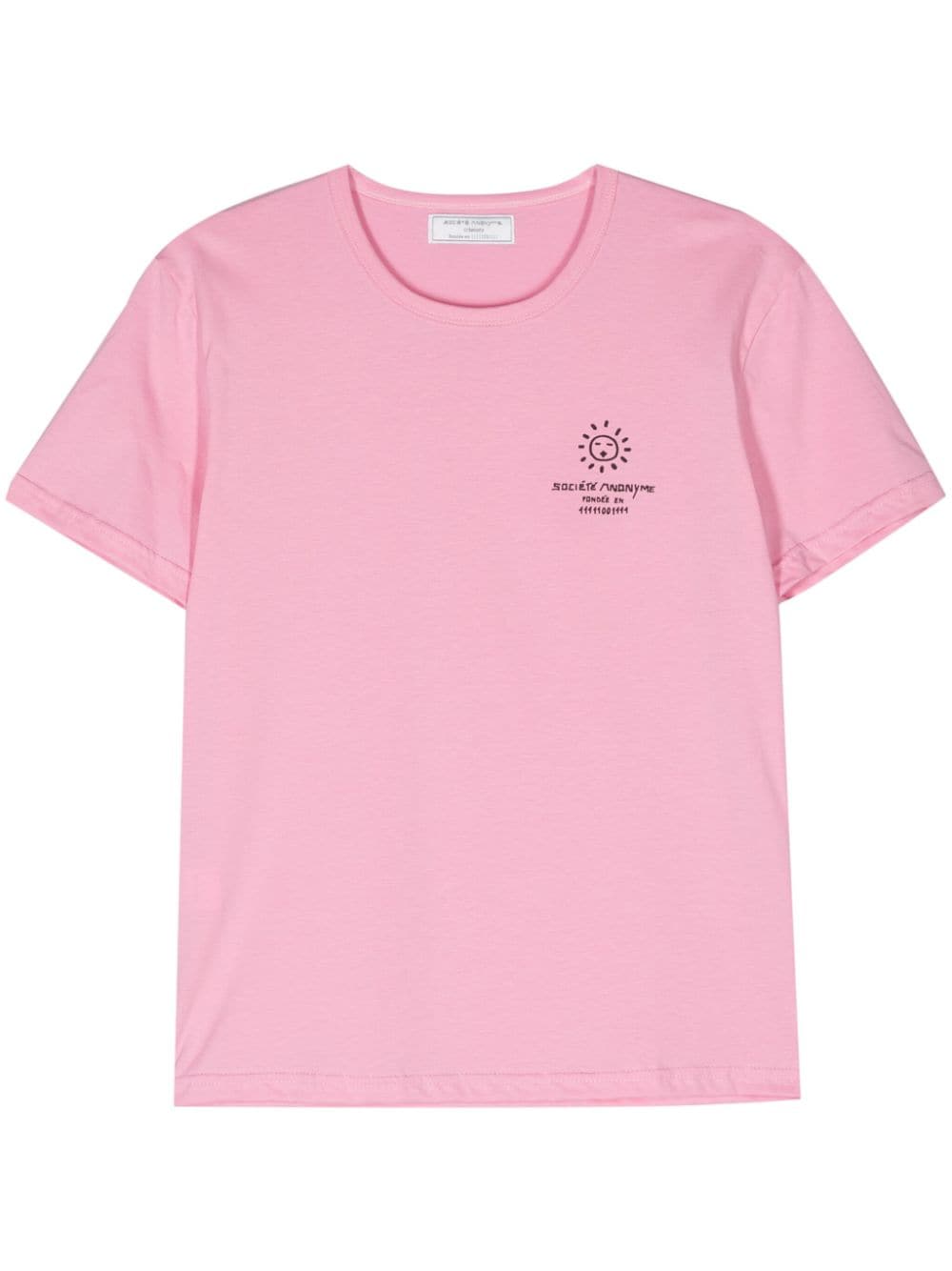 Société Anonyme Bas cotton T-shirt - Pink von Société Anonyme