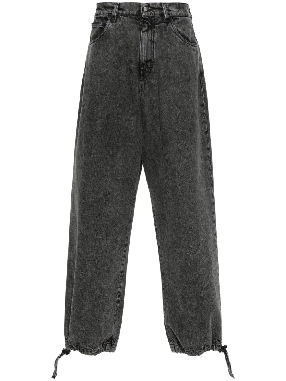 Société Anonyme Fabm mid-rise straight-leg jeans - Grey von Société Anonyme